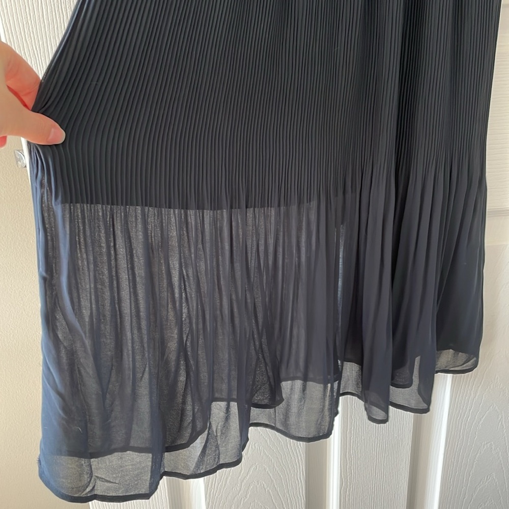 Black Ruffle Bottom Dress - Picture 4 of 5